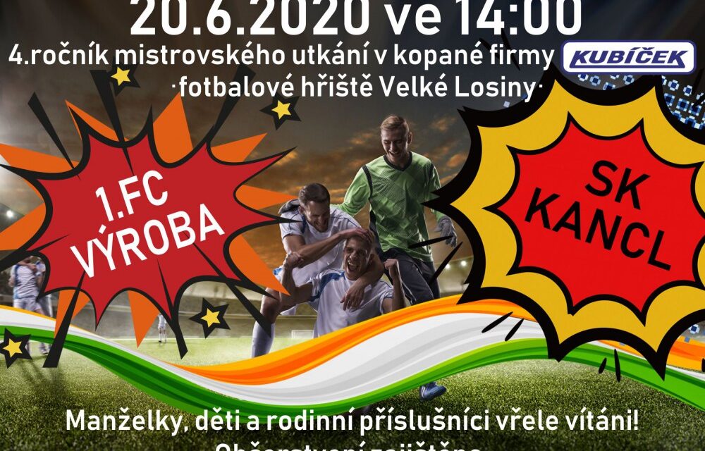 Corporate football match 2020 | Kubíček VHS