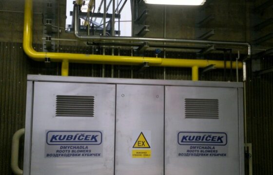 Unique two-stage blower set for Spolchemie (CZ) | Kubíček VHS