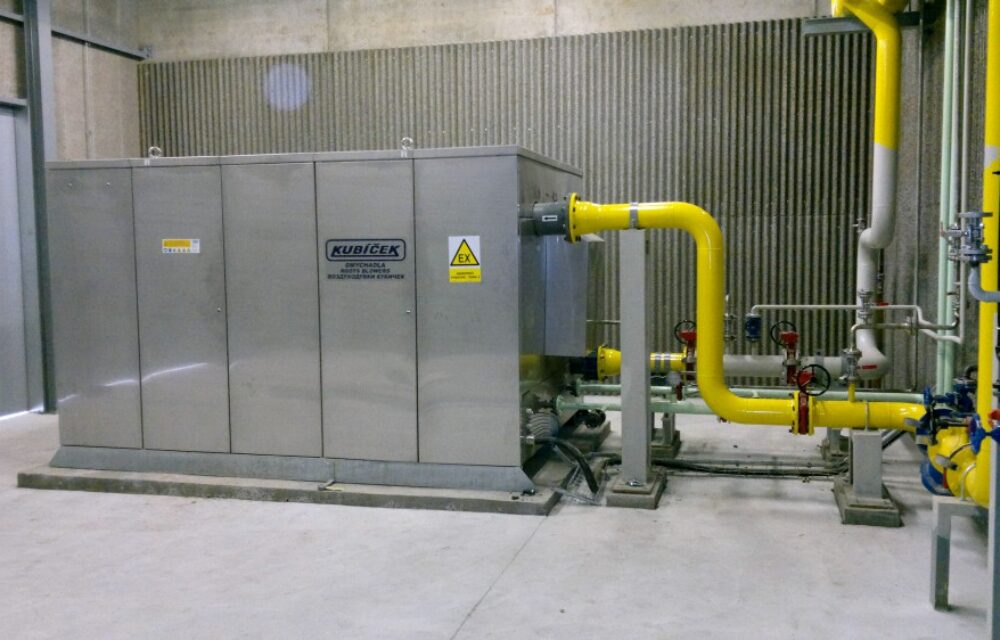 Unique two-stage blower set for Spolchemie (CZ) | Kubíček VHS