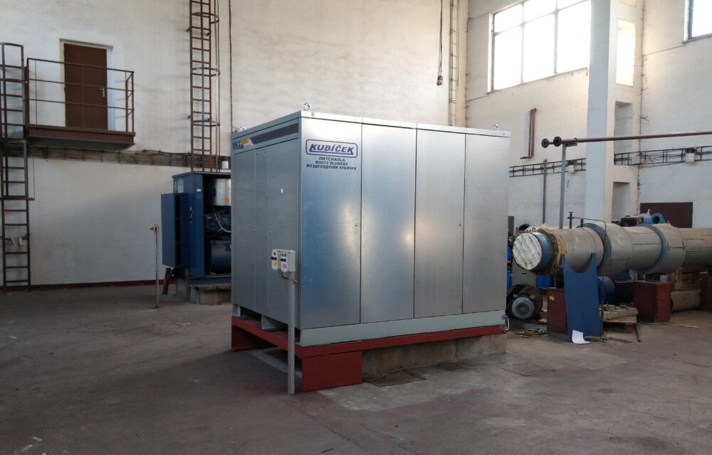 Blower unit for WWTP Havlíčkův Brod (CZ) | Kubíček VHS