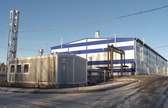 WWTP Vorsma, Russia, the first of the treatment plants action Pure Volga
