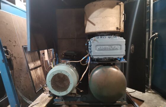Installation of a&nbsp;new  Kubíček bare shaft blower type 3D90B into older unit (PL) | Kubíček VHS