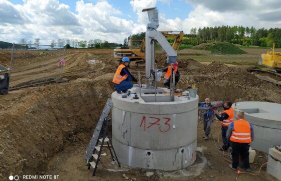 WWTP at Logistics Park D1 – Ostředek | Kubíček VHS