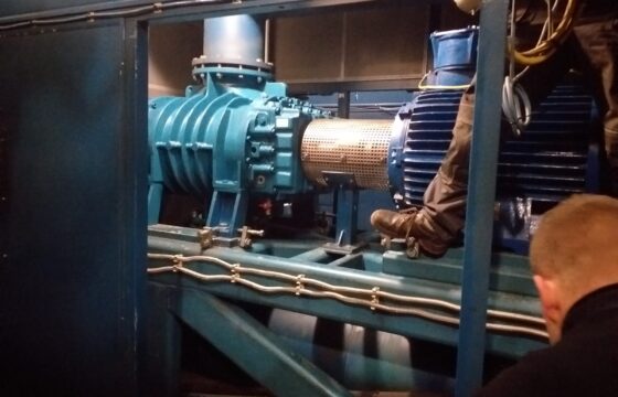 Repair of gas blower bare shafts GM150 and Gm80L for methane extraction (PL) | Kubíček VHS