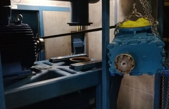 Repair of gas blower bare shafts GM150 and Gm80L for methane extraction (PL) | Kubíček VHS