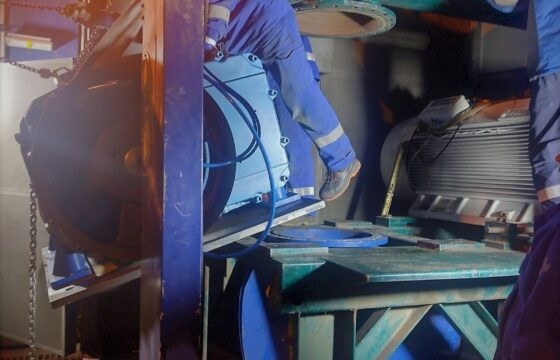 Dodávka a&nbsp;instalace dmychadla 3D100B v&nbsp;elektrárně Jaworzno (PL) | Kubíček VHS