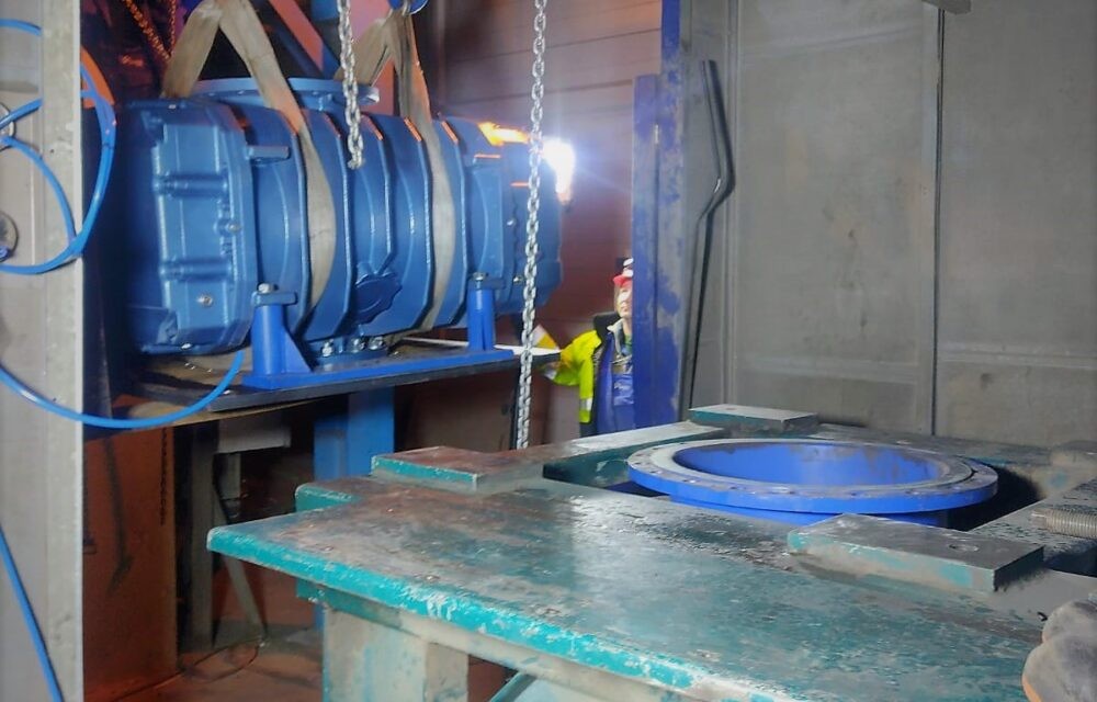 Dodávka a&nbsp;instalace dmychadla 3D100B v&nbsp;elektrárně Jaworzno (PL) | Kubíček VHS