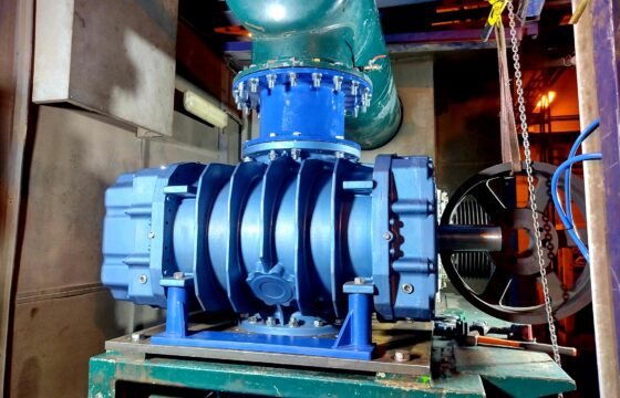 Delivery and installation of a&nbsp;3D100B blower to an older unit at Jaworzno Power Plant (PL)