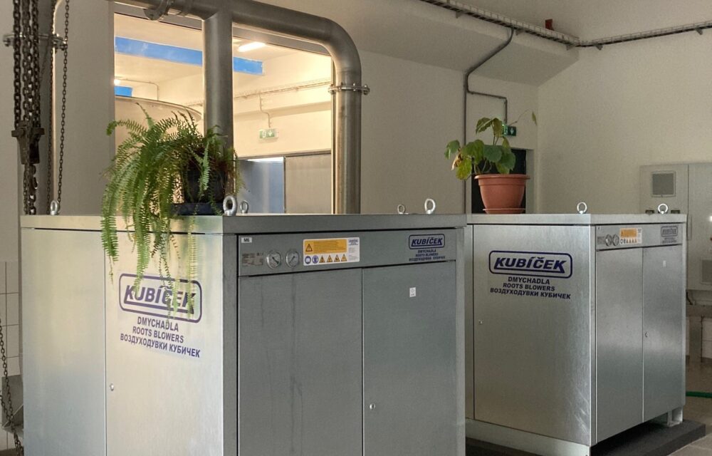 Blower units for WTP  Adolfovice (CZ)