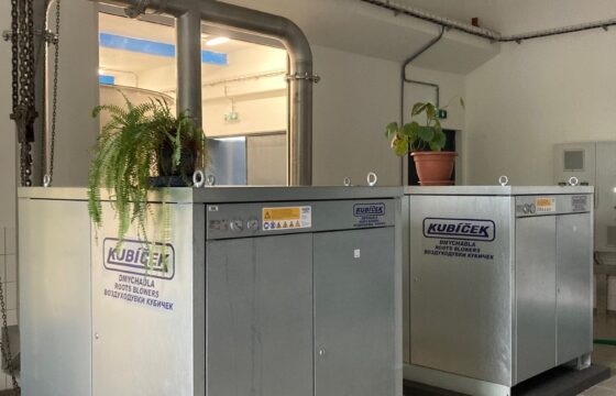 Blower units for WTP  Adolfovice (CZ)
