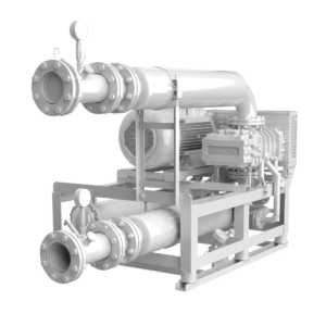 Gas blower units