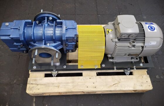 Horizontal flow KUBICEK blower stage for ORLEN (PL)