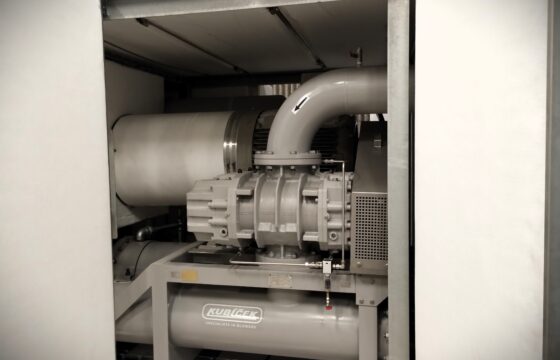 Hydrogen blower unit in two-stage design – Spolchemie (CZ) | Kubíček VHS