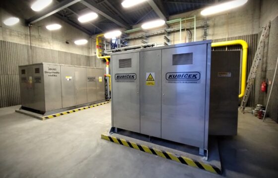 Hydrogen blower unit in two-stage design – Spolchemie (CZ)