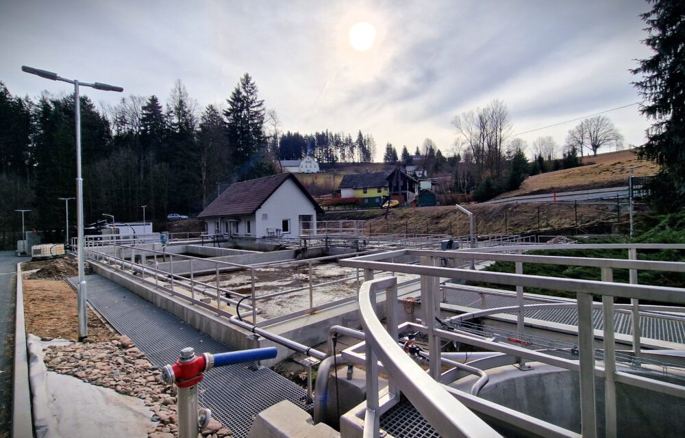WWTP Klášterec nad Orlicí (CZ) – Pipe silencers DN150 | Kubíček VHS