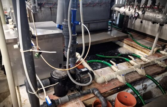 University of South Bohemia in České Budějovice – Faculty of Fisheries and Protection of Waters – Experimental and Fish Breeding Hall of the Laboratory of Intensive Aquaculture FROV JU Vodňany | Kubíček VHS