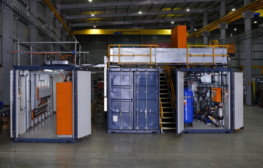 Containerised WWTP for Aquila Mine (Australia) | Kubíček VHS