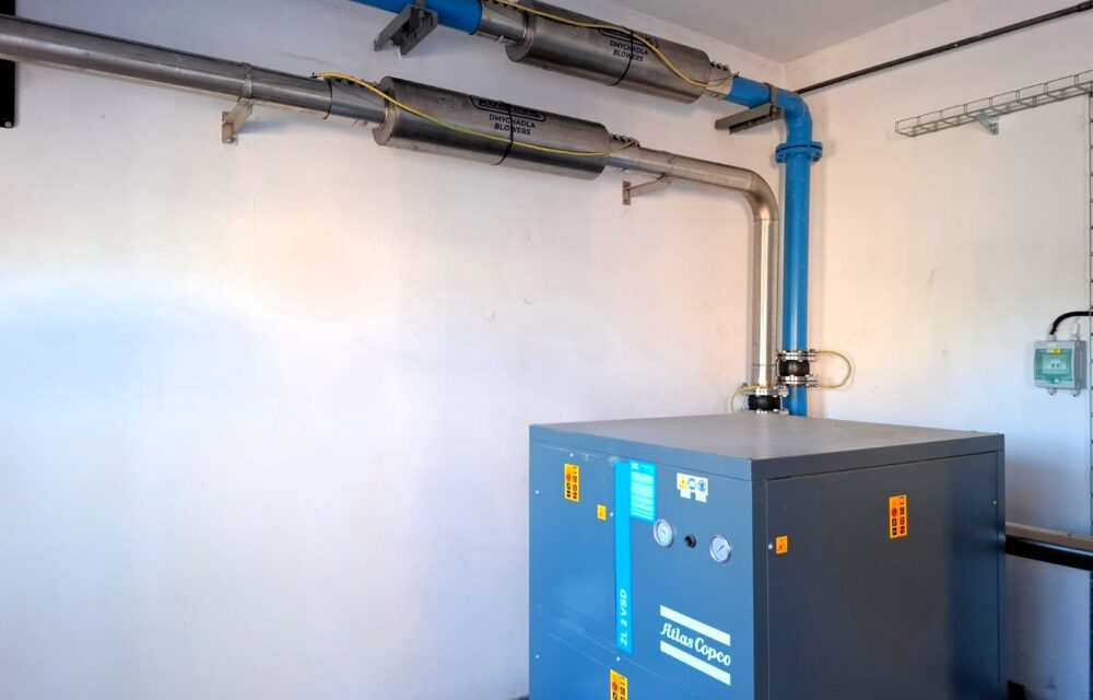 WWTP Luže (CZ) – reduction of blower noise | Kubíček VHS